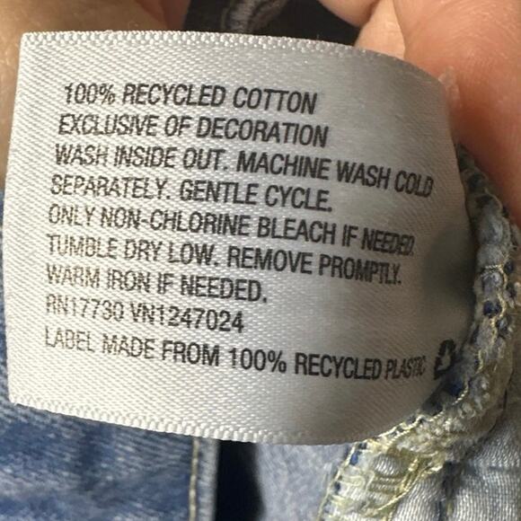 Wild Fable Women’s 100% Cotton Denim zipper Mini Skirt With‎ Patches Button 4 - Picture 8 of 8